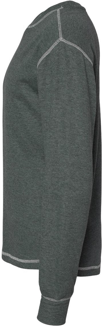 no-logo J America Vintage Thermal Long Sleeve T-Shirt-Men's T Shirts-J. America-Thread Logic