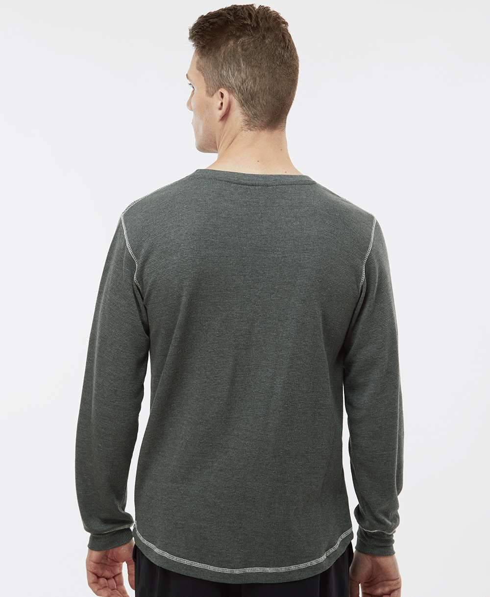 no-logo J America Vintage Thermal Long Sleeve T-Shirt-Men's T Shirts-J. America-Thread Logic