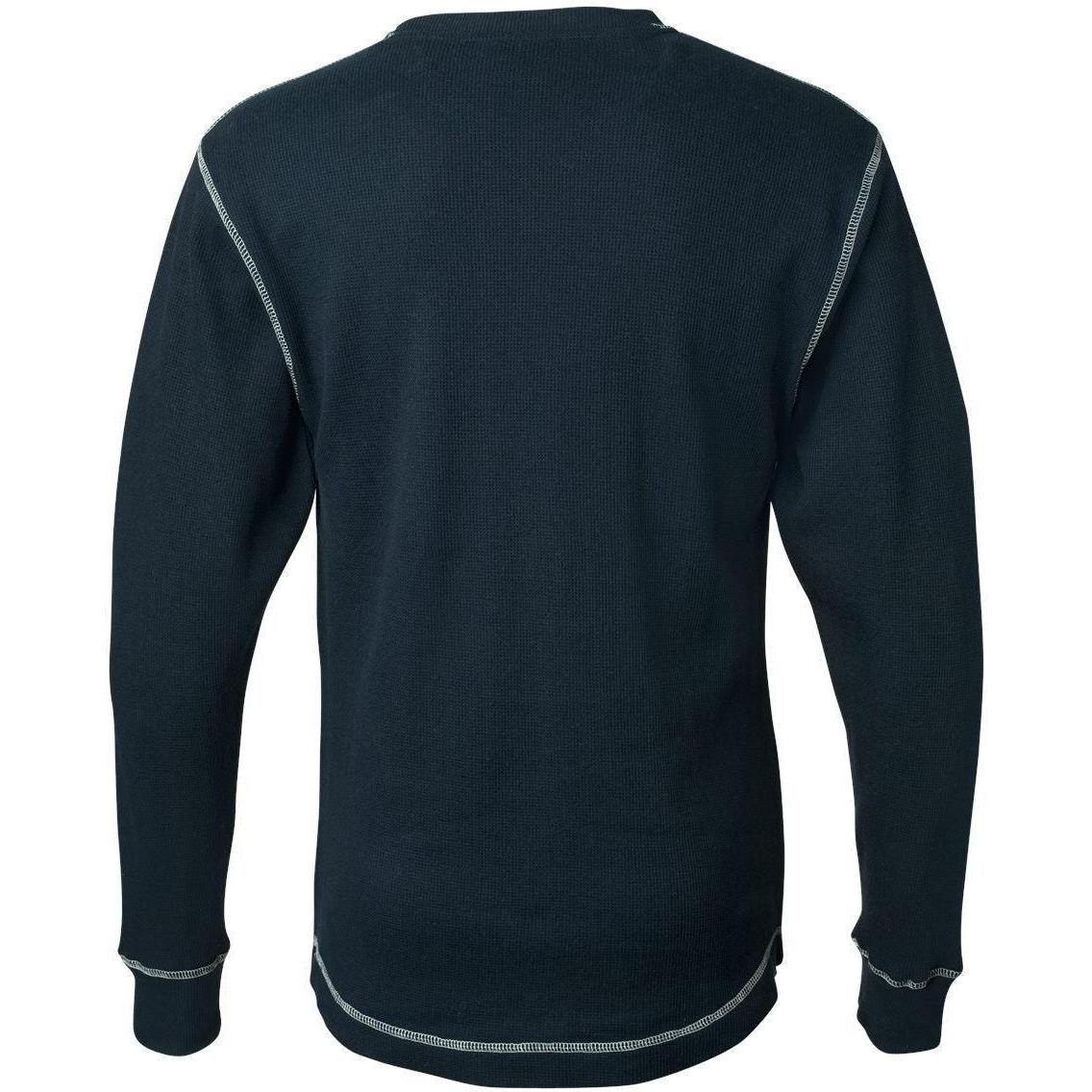 no-logo J America Vintage Thermal Long Sleeve T-Shirt-Men's T Shirts-J. America-Thread Logic
