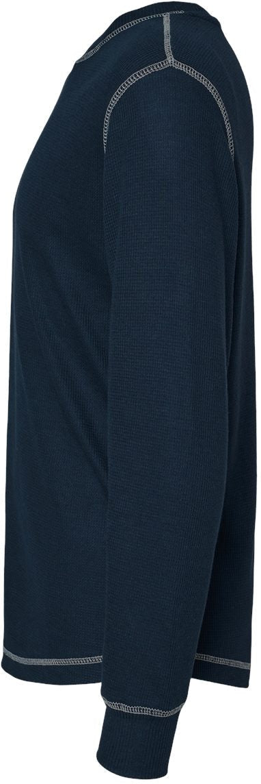no-logo J America Vintage Thermal Long Sleeve T-Shirt-Men's T Shirts-J. America-Thread Logic