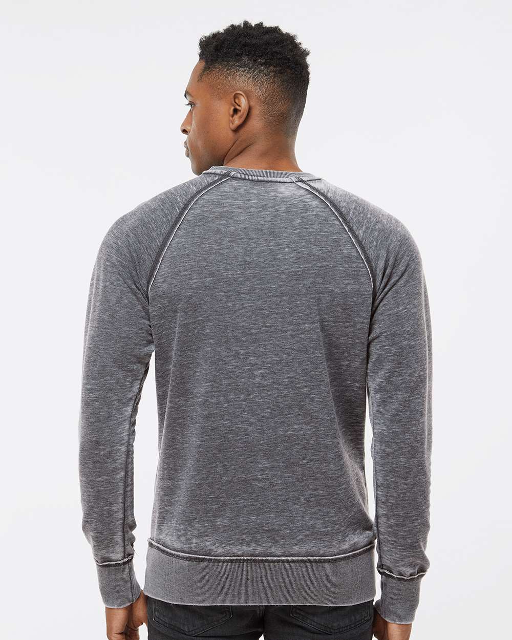 no-logo J America Vintage Zen Fleece Crewneck Sweatshirt-Men's Layering-J. America-Thread Logic