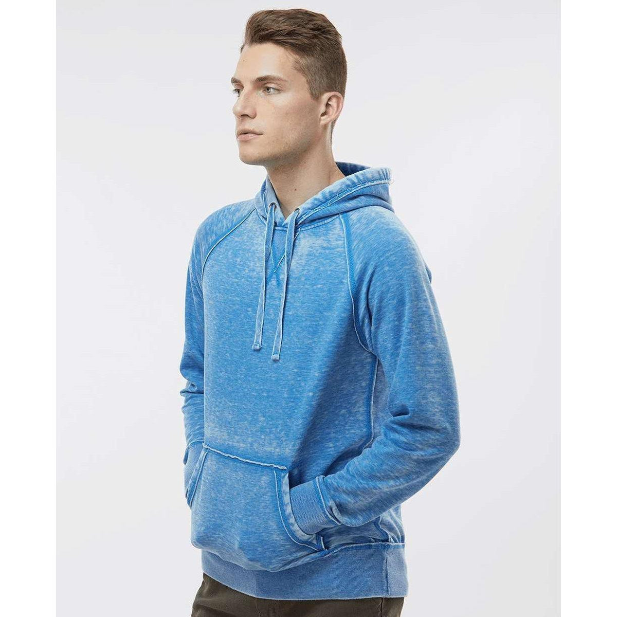 no-logo J America Vintage Zen Fleece Hooded Sweatshirt-Hoodies-J. America-Thread Logic