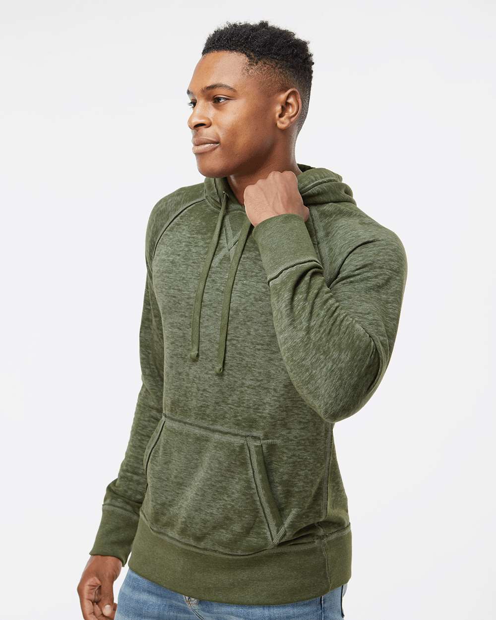no-logo J America Vintage Zen Fleece Hooded Sweatshirt-Men's Layering-J. America-Thread Logic