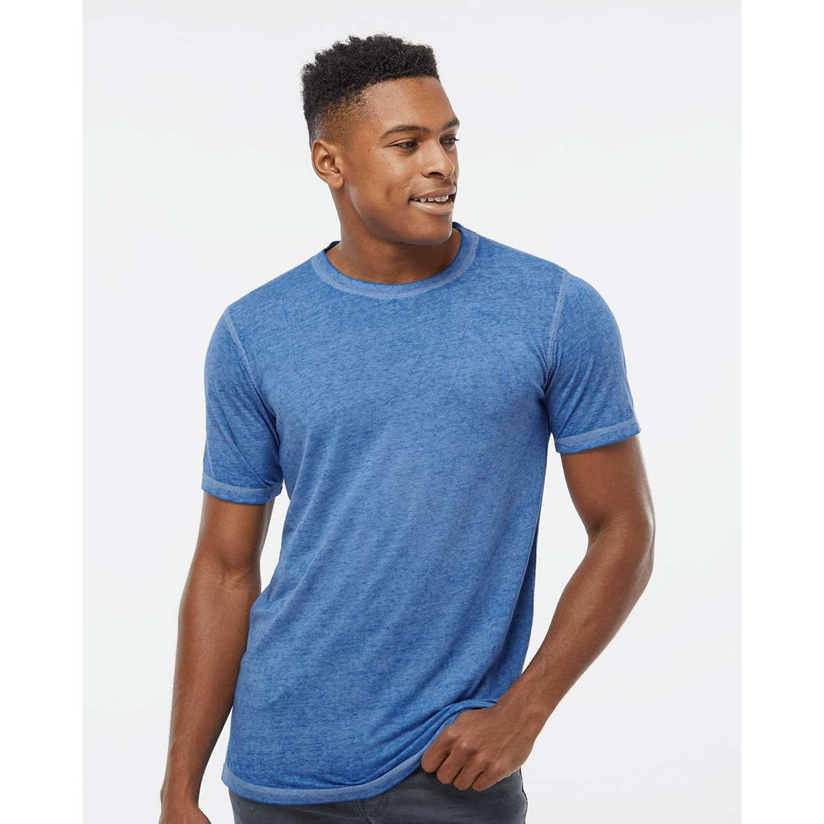 no-logo J America Zen Jersey Short Sleeve T-Shirt-Polos-J. America-Thread Logic