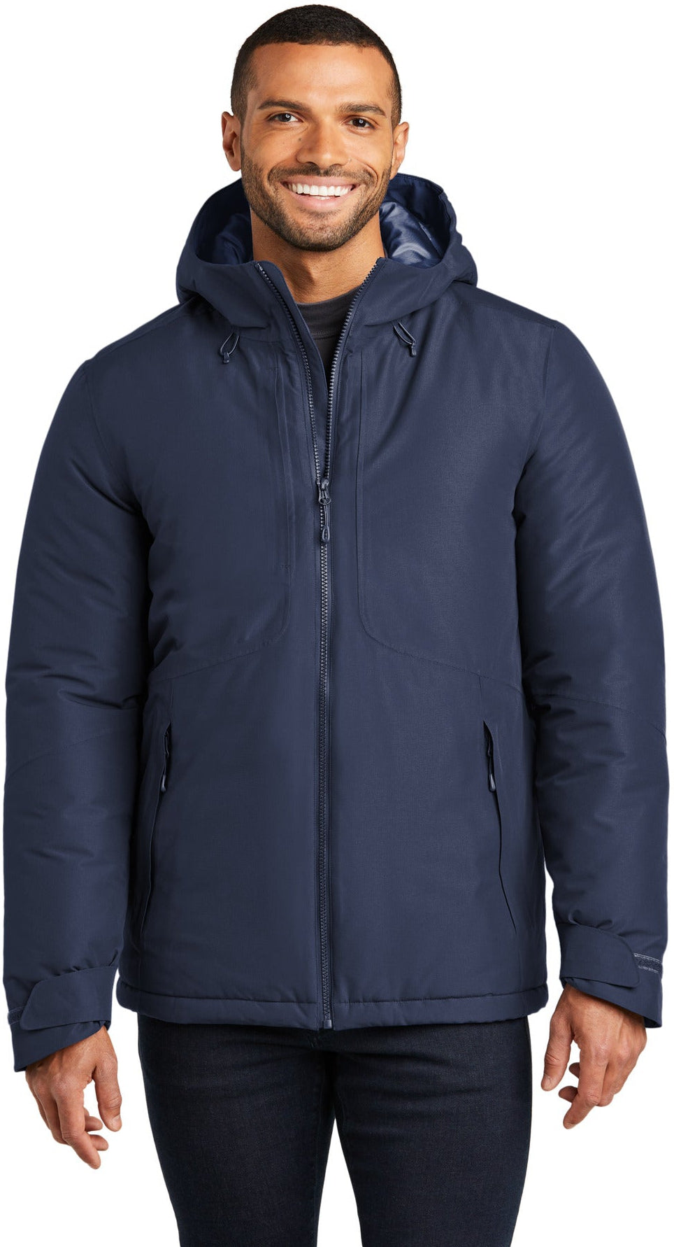 no-logo Port Authority Venture Waterproof Insulated Jacket-Port Authority-Thread Logic