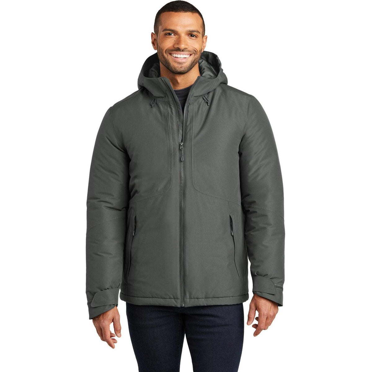 no-logo Port Authority Venture Waterproof Insulated Jacket-Port Authority-Thread Logic