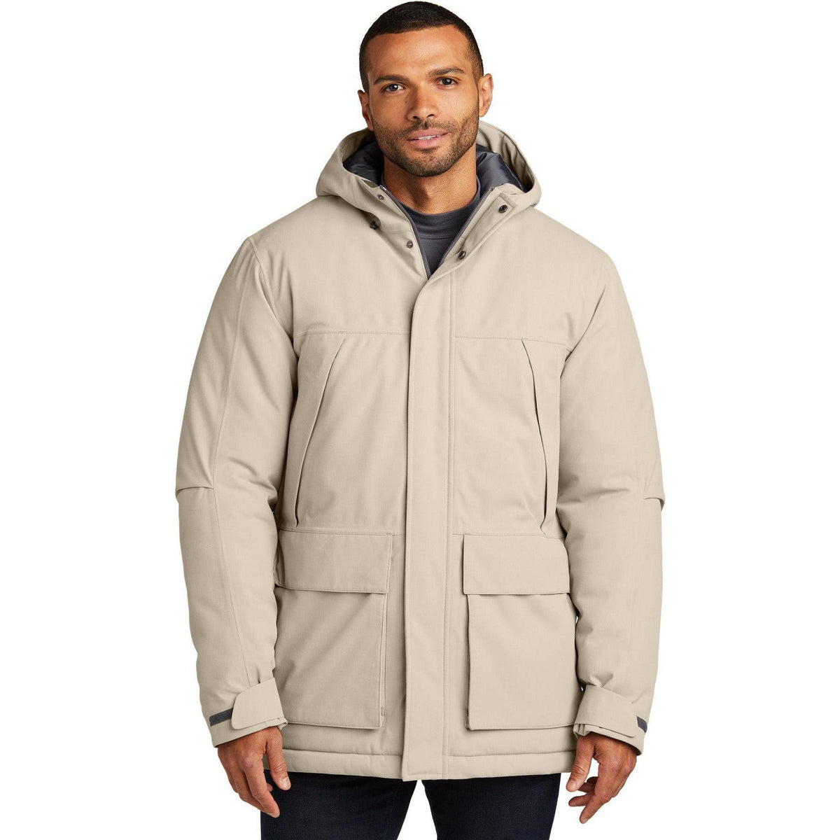 no-logo Port Authority Latitude Waterproof Heavyweight Parka-Port Authority-Thread Logic