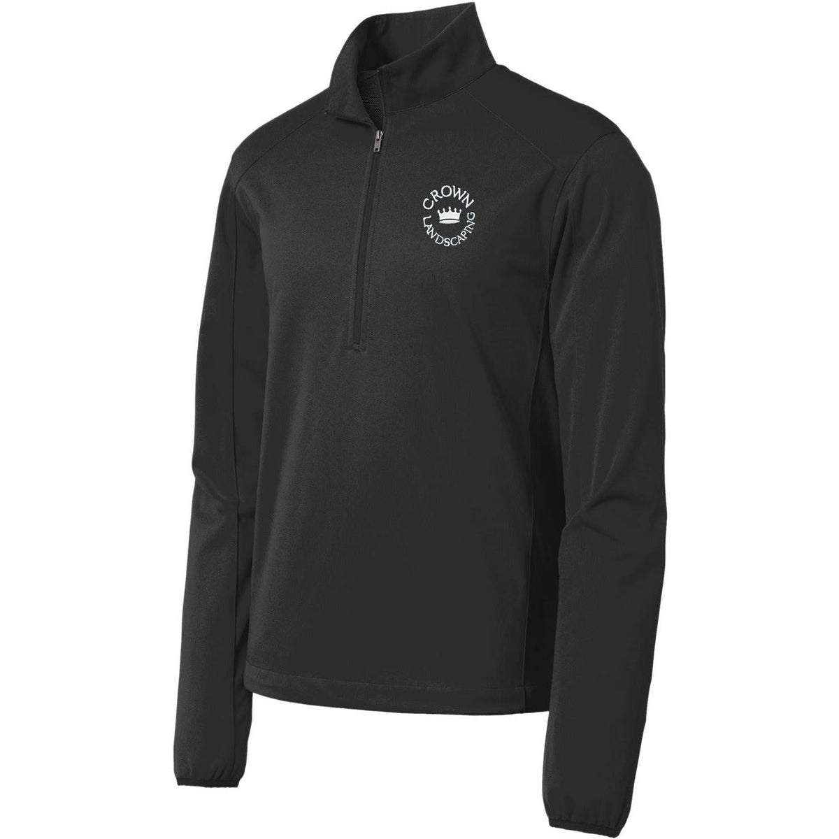 no-logo Port Authority Active 1/2 Zip Lightweight Soft Shell Jacket-Regular-Port Authority-Thread Logic