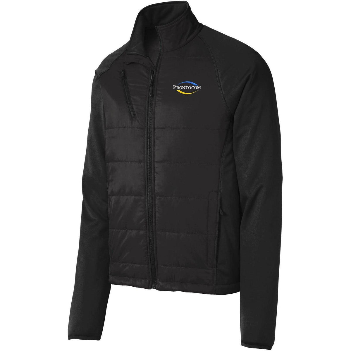no-logo Port Authority Hybrid Soft Shell Jacket-Regular-Port Authority-Thread Logic