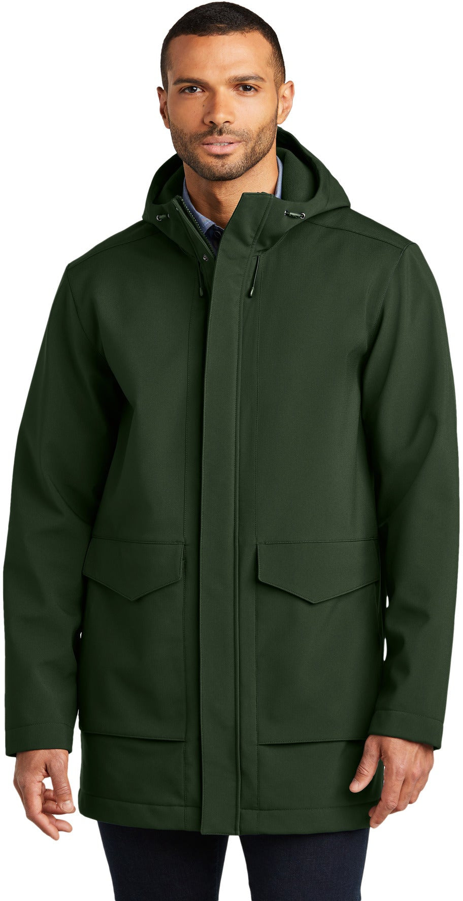 no-logo Port Authority Collective Outer Soft Shell Parka-Port Authority-Thread Logic