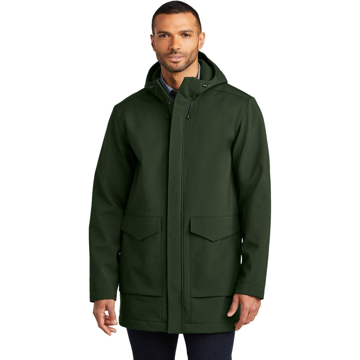 no-logo Port Authority Collective Outer Soft Shell Parka-Port Authority-Thread Logic