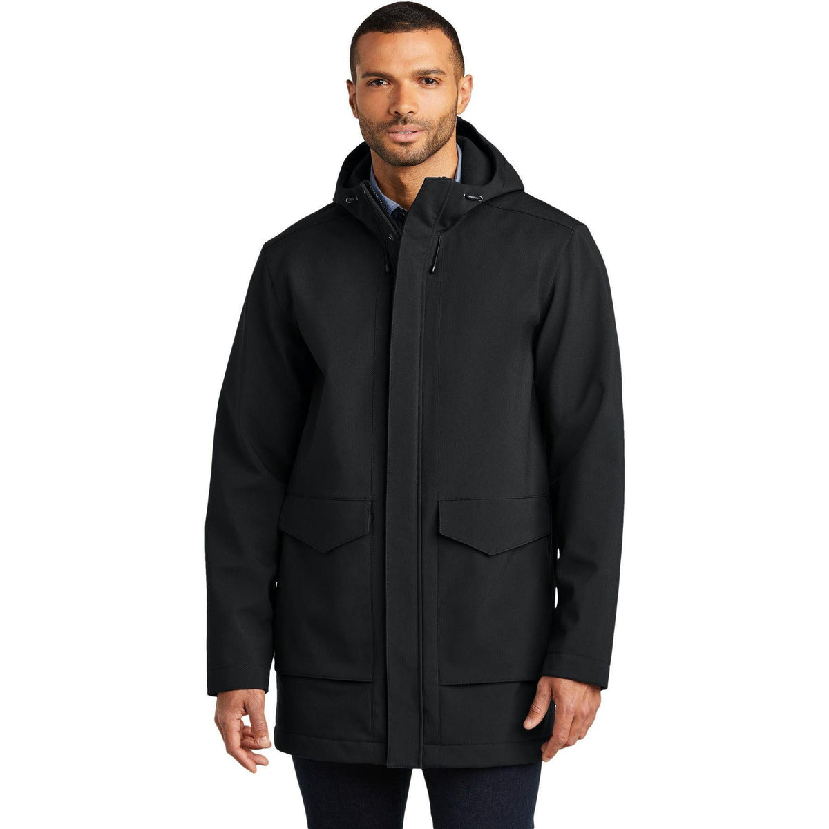 no-logo Port Authority Collective Outer Soft Shell Parka-Port Authority-Thread Logic
