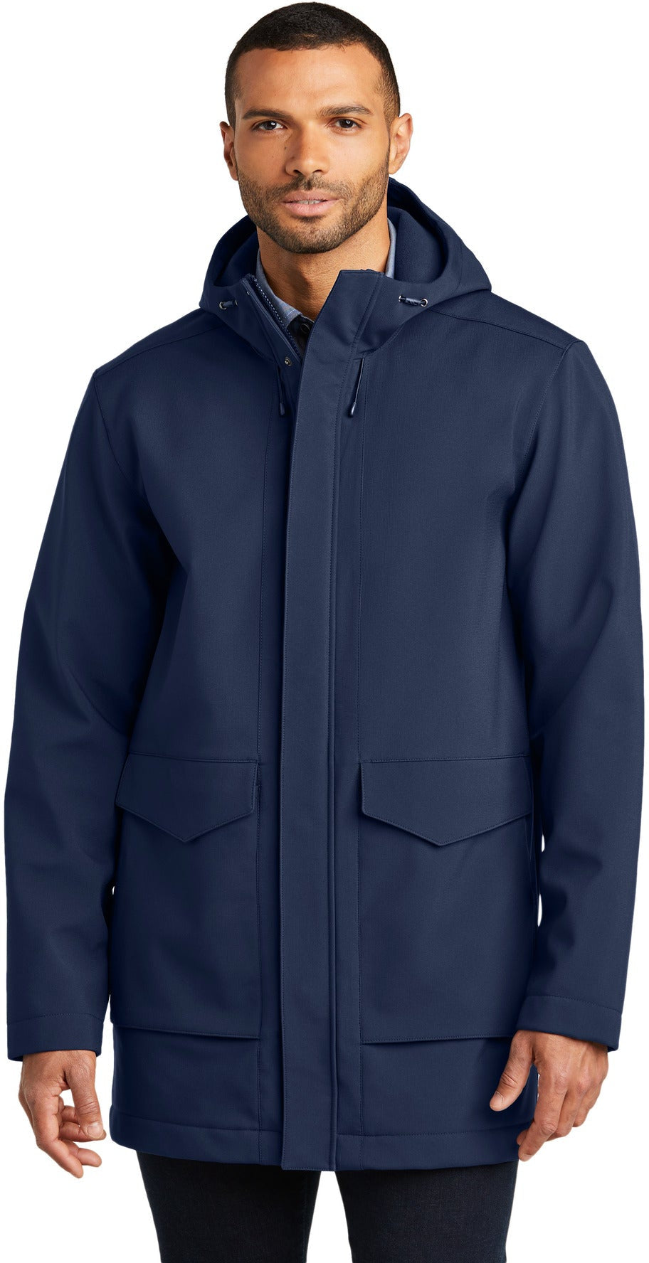 no-logo Port Authority Collective Outer Soft Shell Parka-Port Authority-Thread Logic