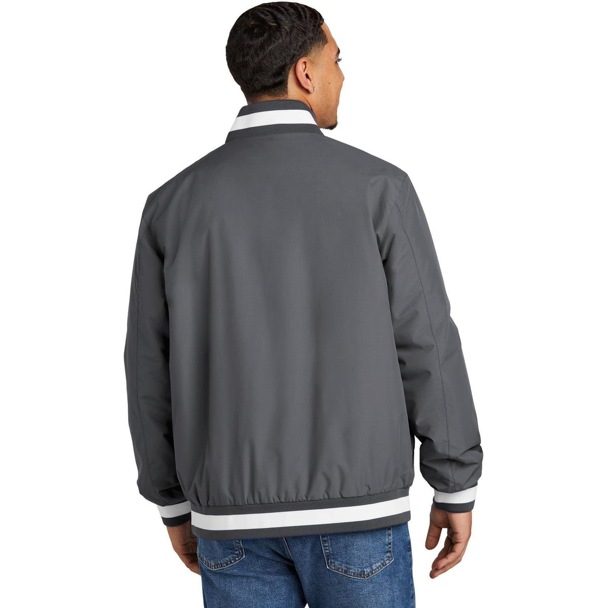 no-logo Sport-Tek Insulated Varsity Jacket-Sport-Tek-Thread Logic