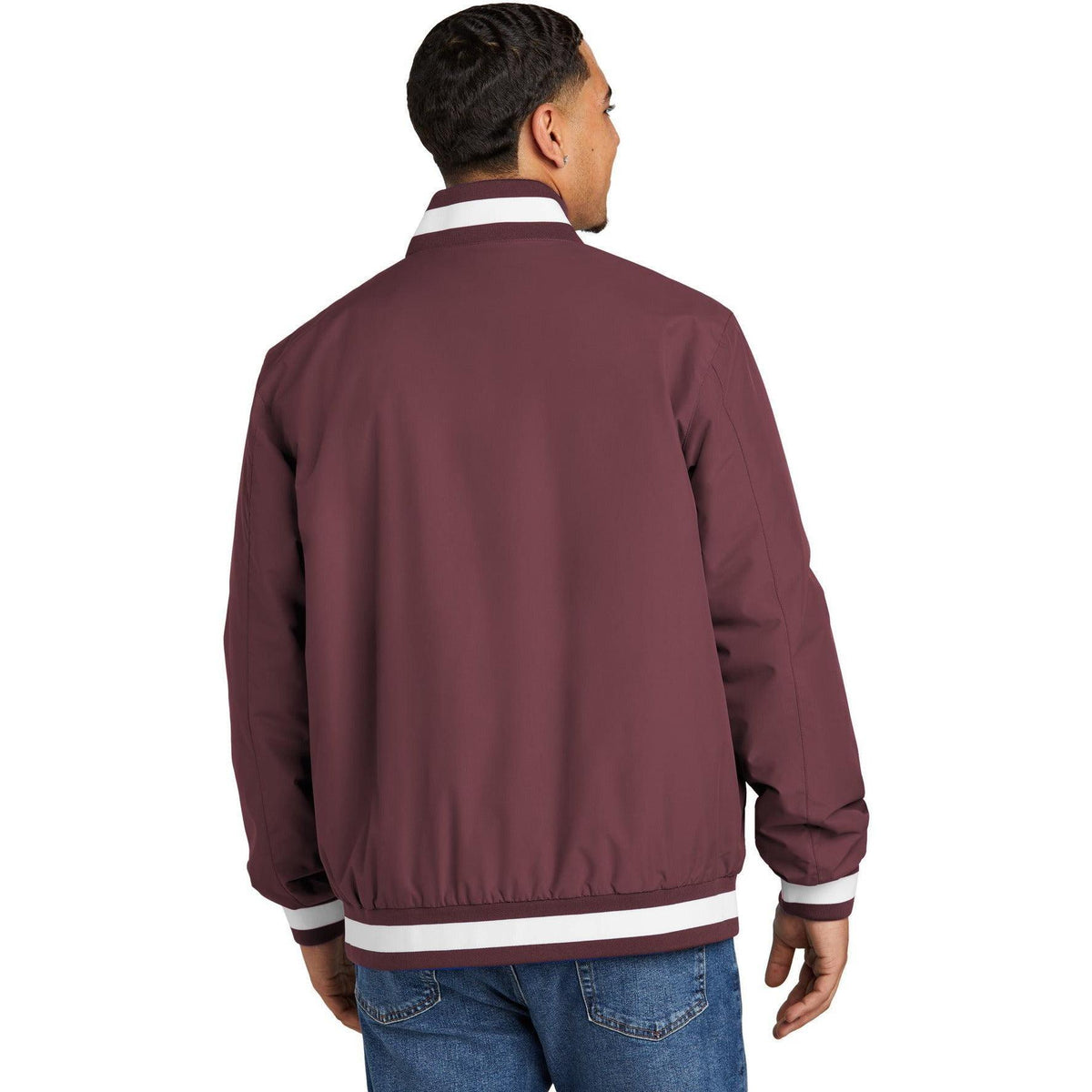 no-logo Sport-Tek Insulated Varsity Jacket-Sport-Tek-Thread Logic