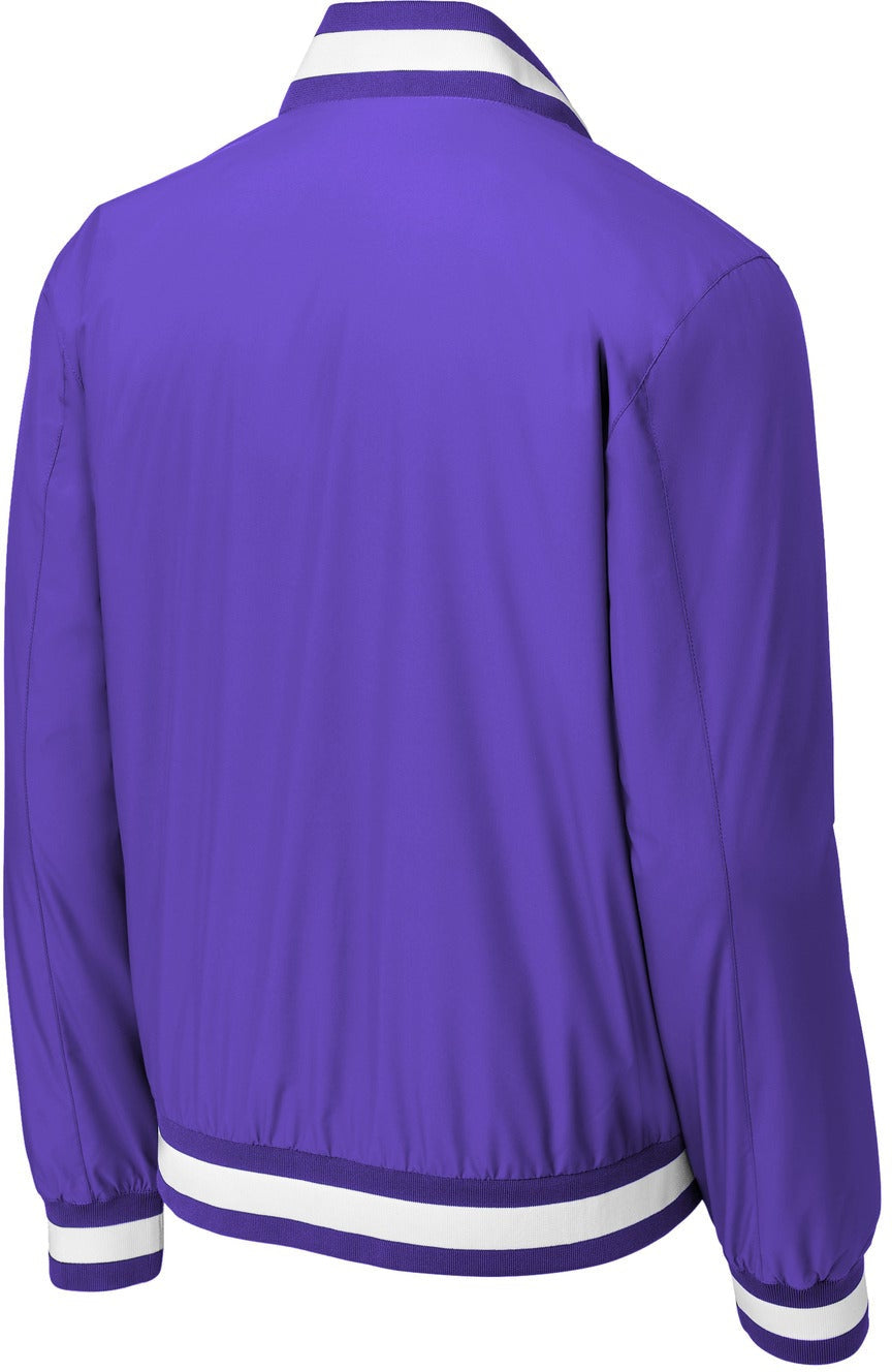 no-logo Sport-Tek Insulated Varsity Jacket-Sport-Tek-Thread Logic