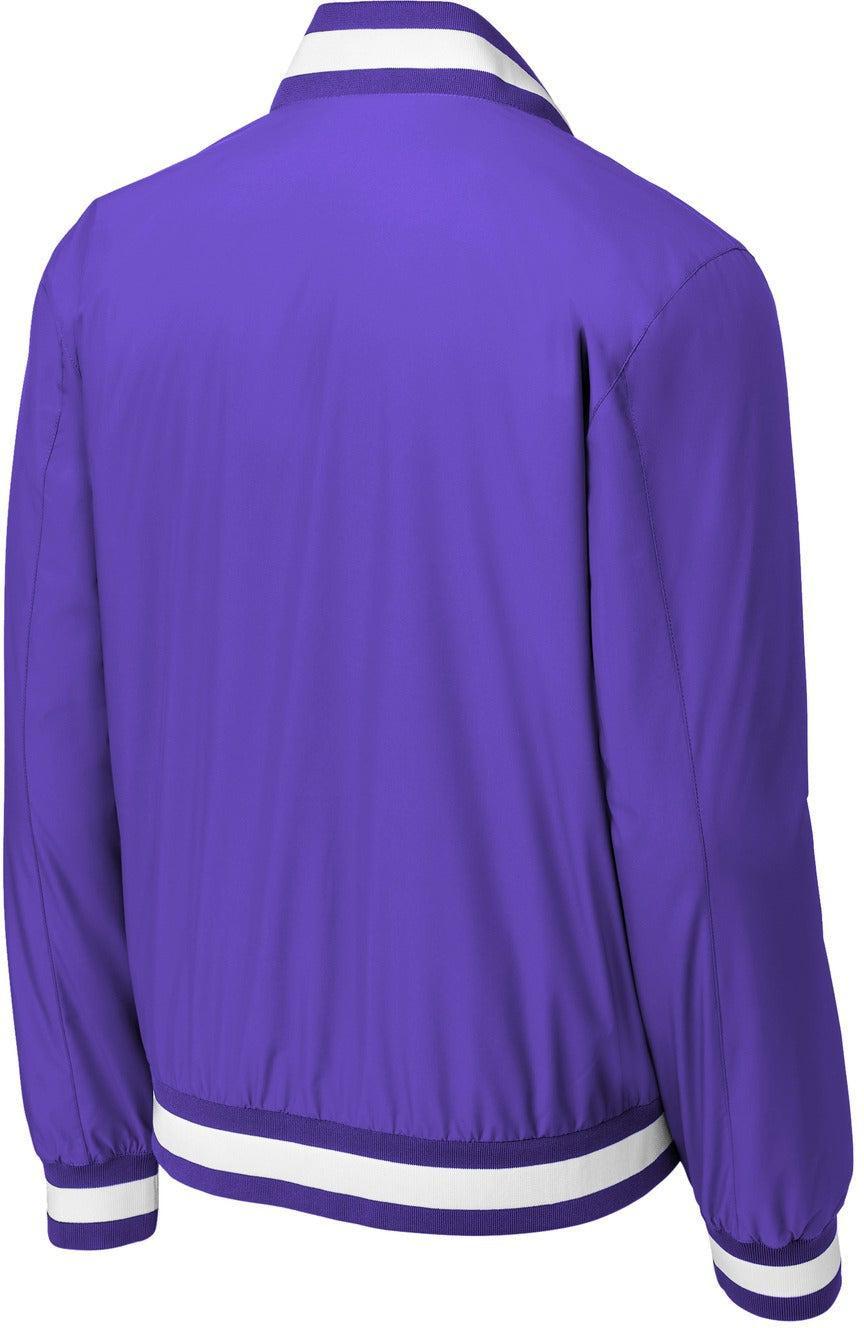 no-logo Sport-Tek Insulated Varsity Jacket-Sport-Tek-Thread Logic