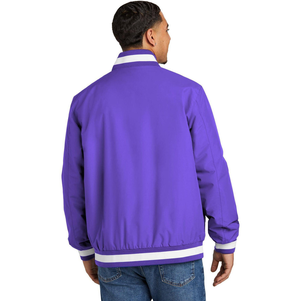 no-logo Sport-Tek Insulated Varsity Jacket-Sport-Tek-Thread Logic