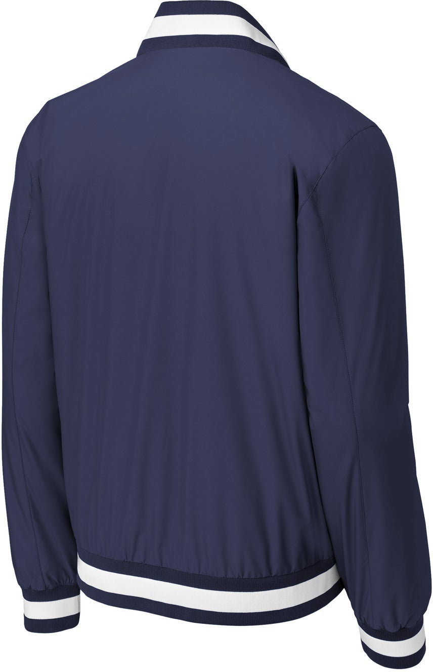 no-logo Sport-Tek Insulated Varsity Jacket-Sport-Tek-Thread Logic