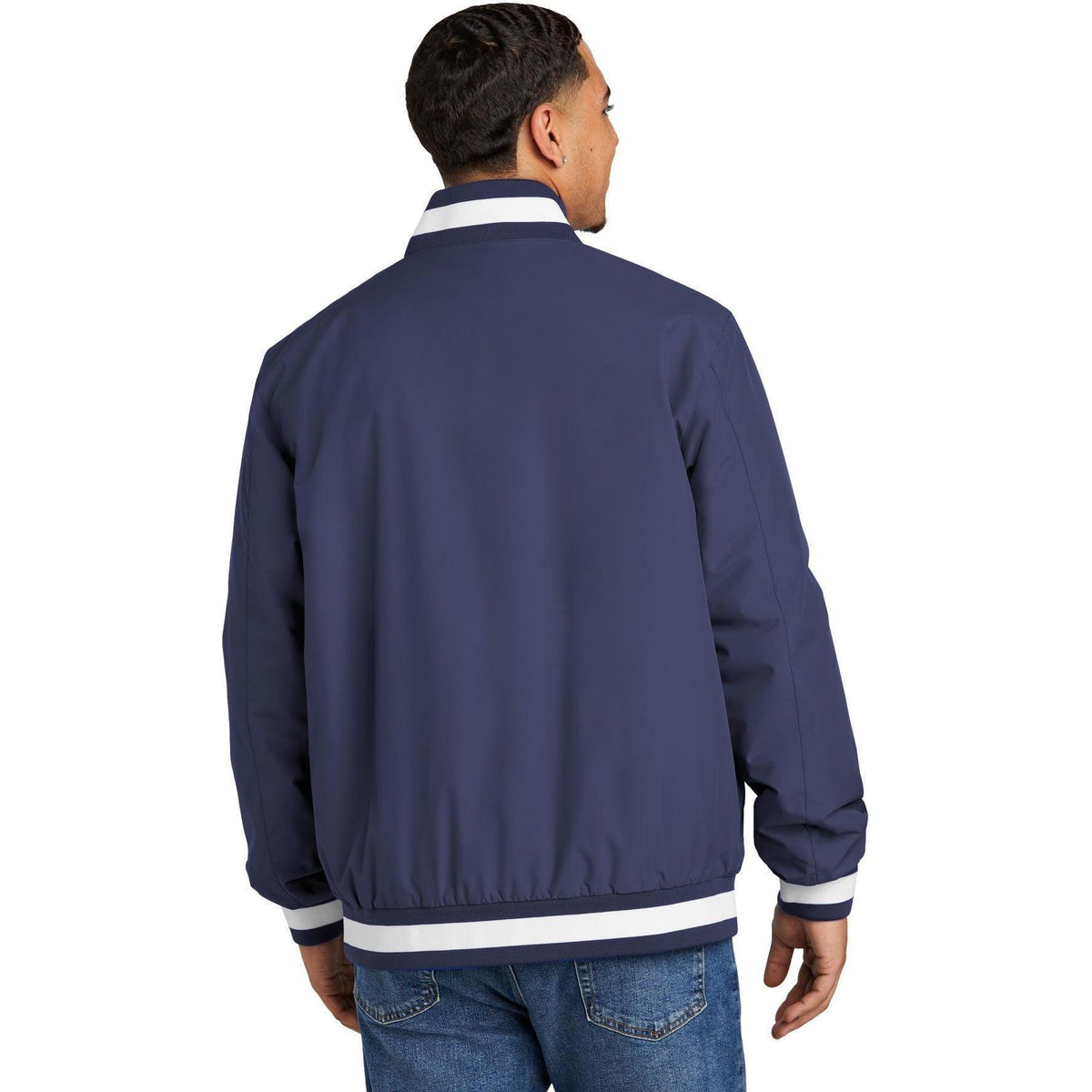 no-logo Sport-Tek Insulated Varsity Jacket-Sport-Tek-Thread Logic
