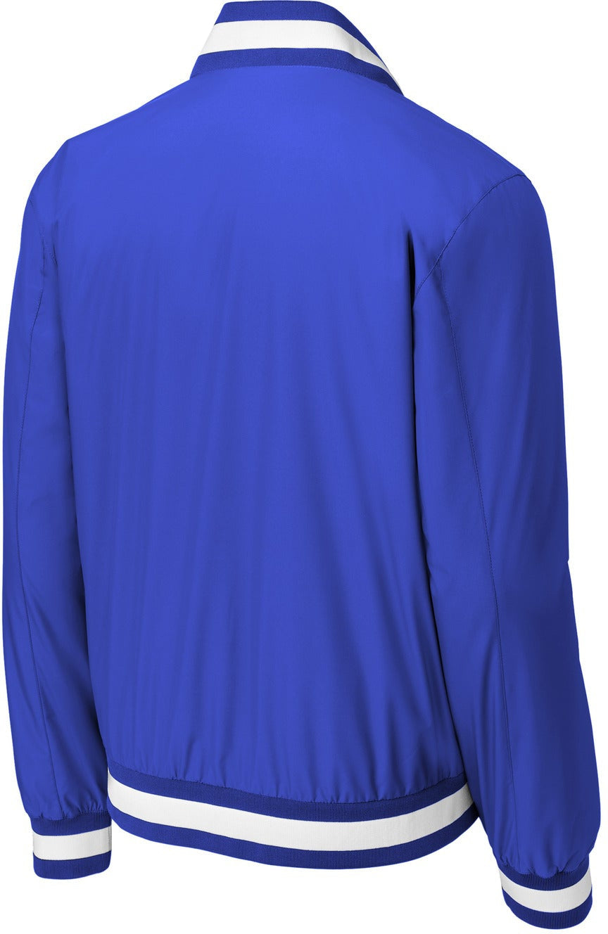no-logo Sport-Tek Insulated Varsity Jacket-Sport-Tek-Thread Logic