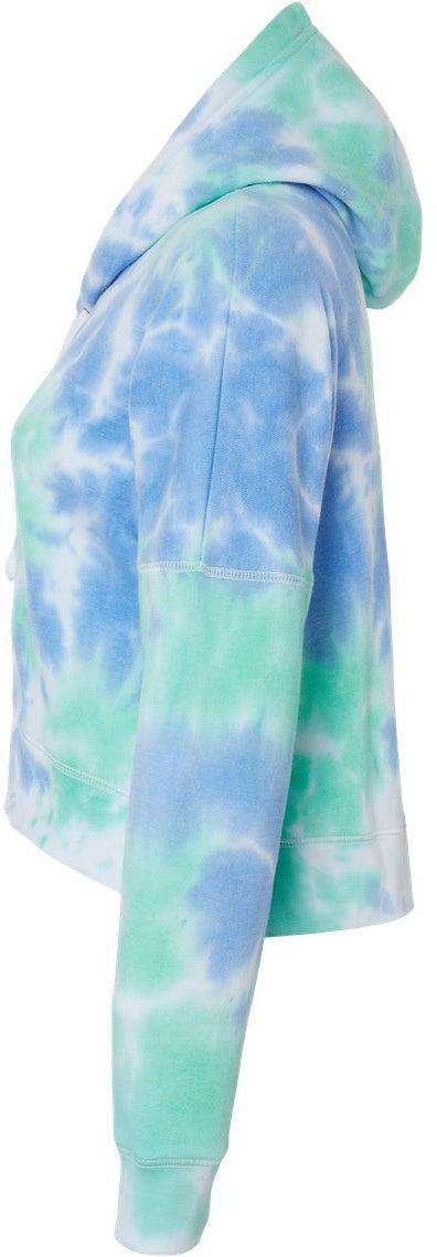 no-logo J. America Ladies Crop Hooded Sweatshirt-J. America-Thread Logic