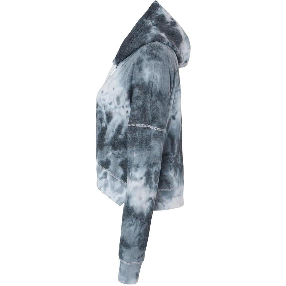 no-logo J. America Ladies Crop Hooded Sweatshirt-J. America-Thread Logic