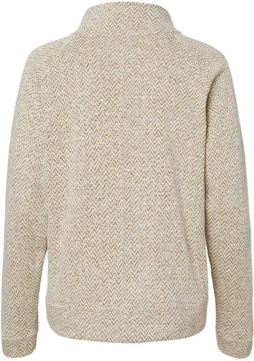 no-logo J. America Ladies Traverse Full-Zip Sweatshirt-Fleece-J. America-Thread Logic