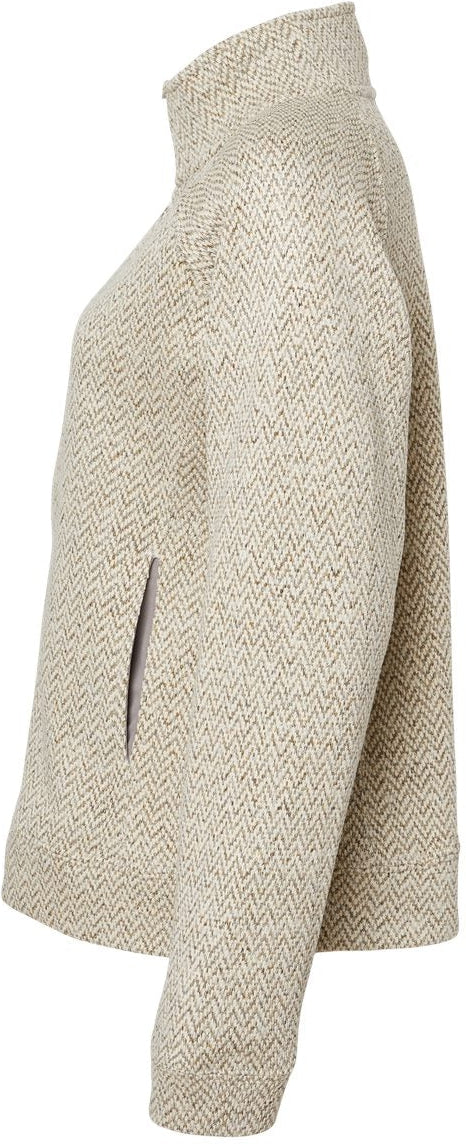 no-logo J. America Ladies Traverse Full-Zip Sweatshirt-Fleece-J. America-Thread Logic