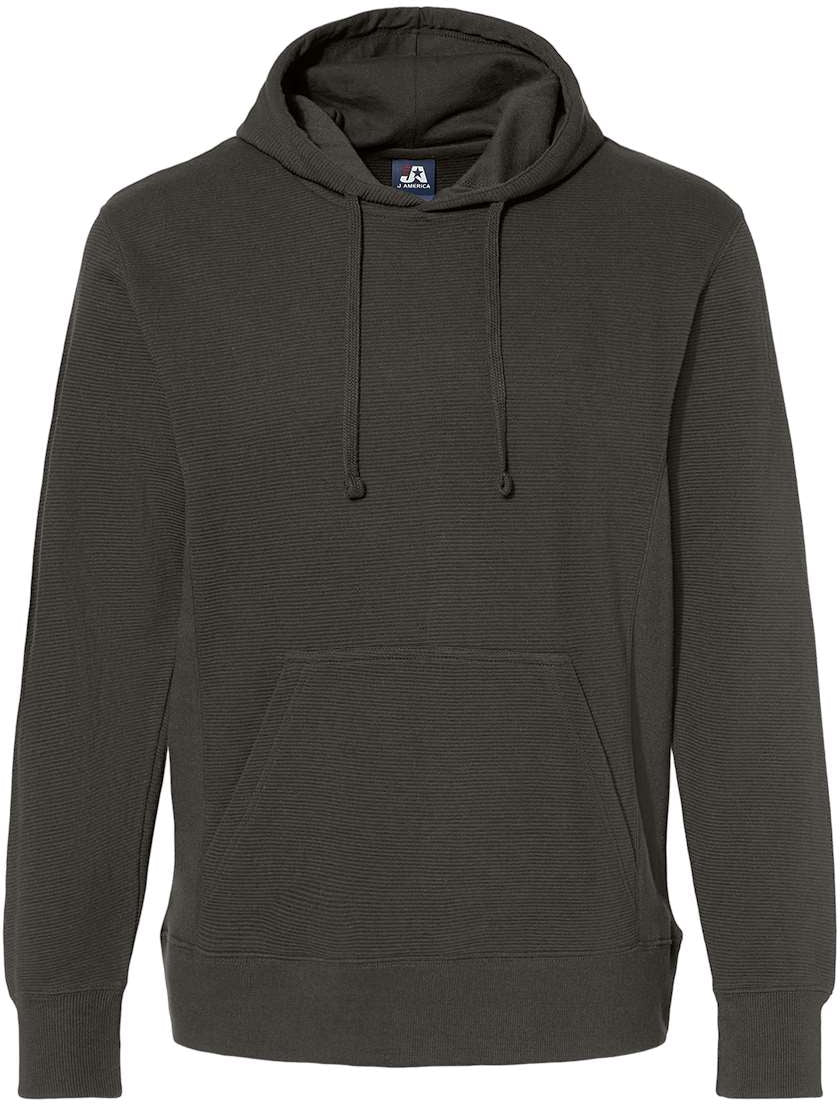 J America Ripple Fleece Hooded Sweatshirt