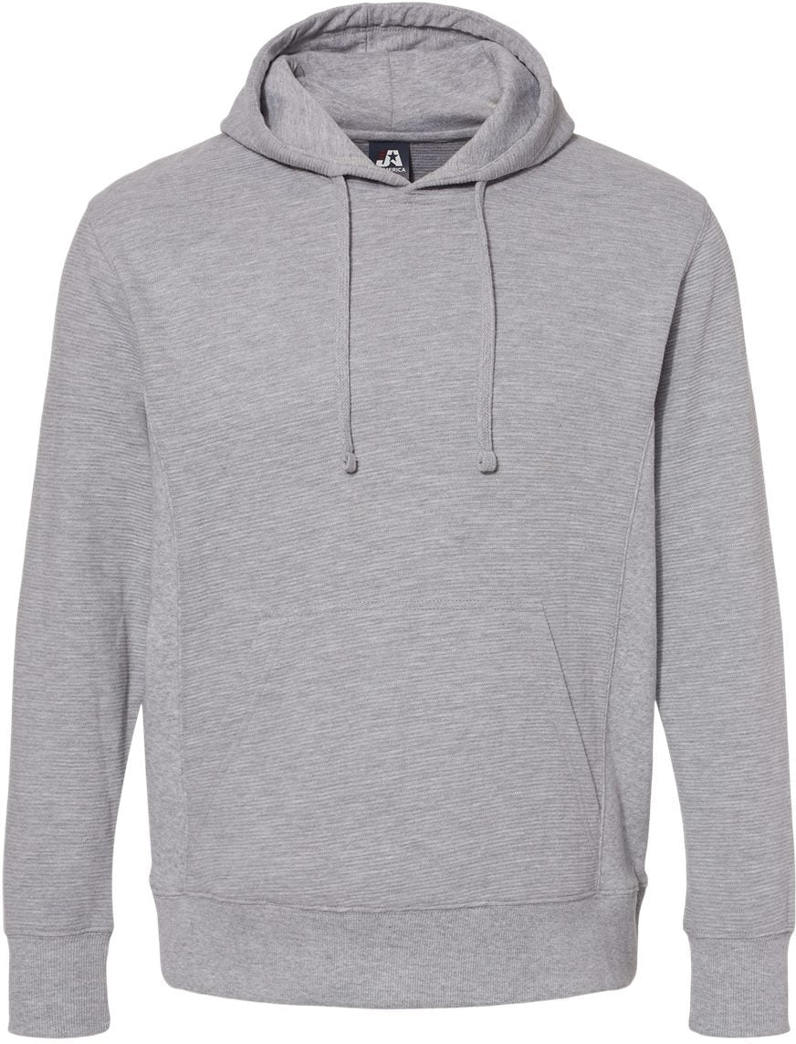 J America Ripple Fleece Hooded Sweatshirt