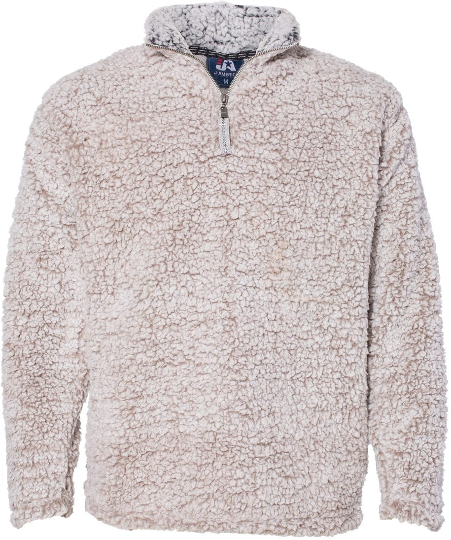 J America Sherpa Quarter-Zip Pullover