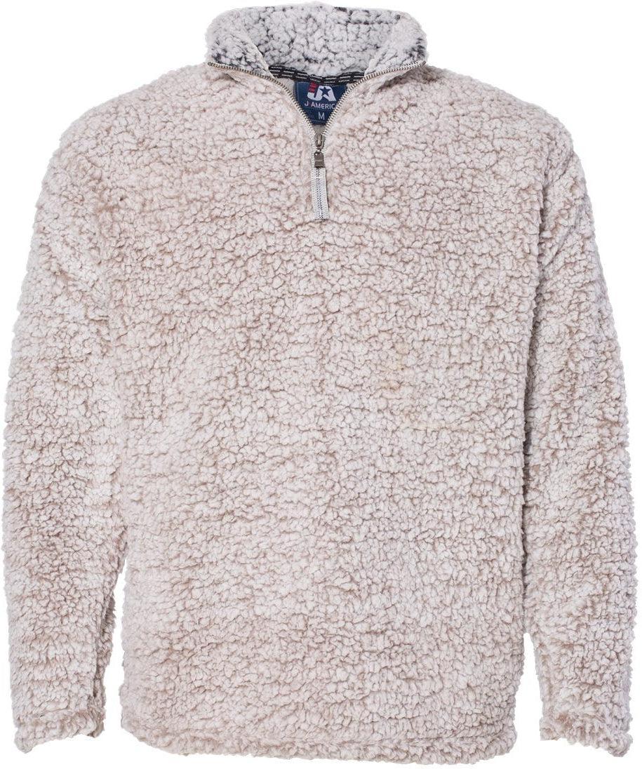 J America Sherpa Quarter-Zip Pullover
