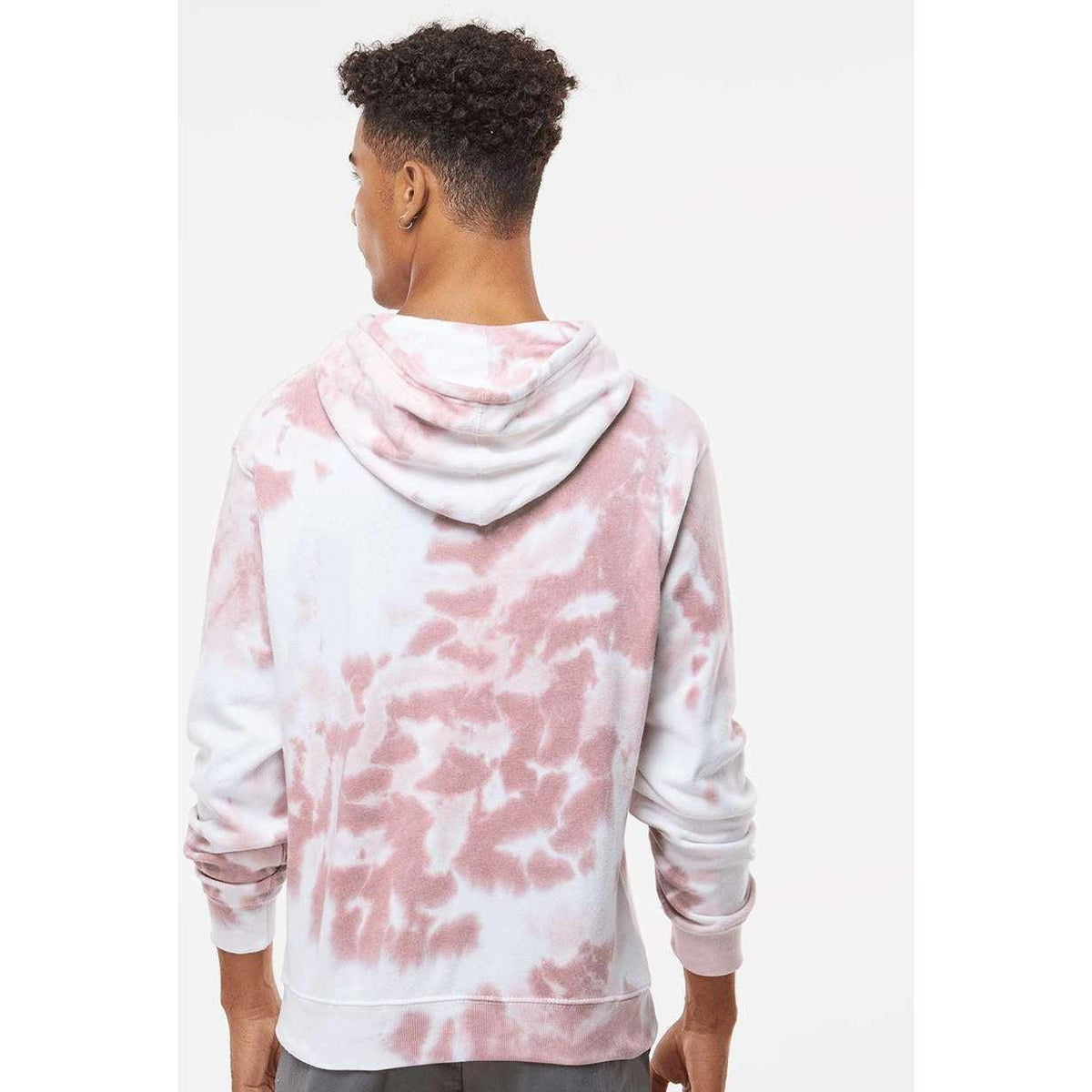 no-logo J. America Tie-Dyed Fleece Hooded Sweatshirt-J. America-Thread Logic