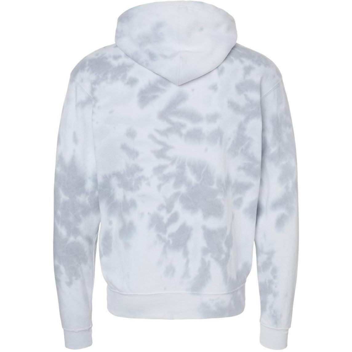 no-logo J. America Tie-Dyed Fleece Hooded Sweatshirt-J. America-Thread Logic