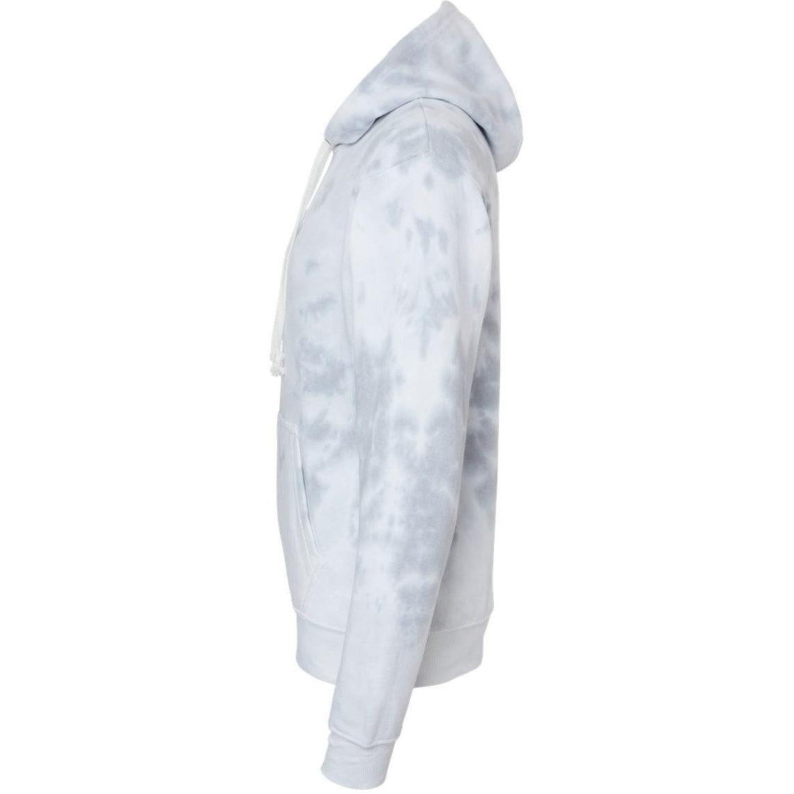 no-logo J. America Tie-Dyed Fleece Hooded Sweatshirt-J. America-Thread Logic