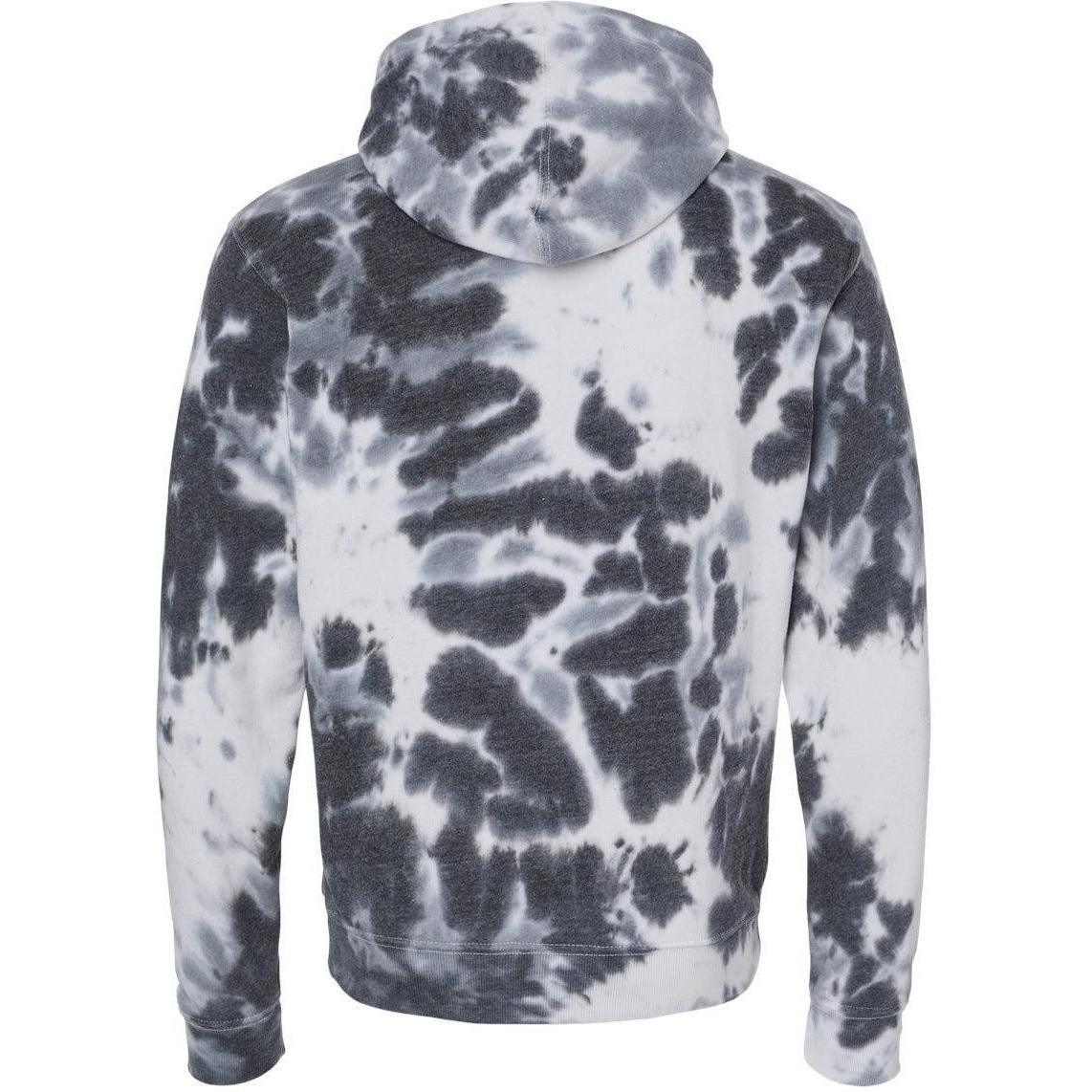 no-logo J. America Tie-Dyed Fleece Hooded Sweatshirt-J. America-Thread Logic