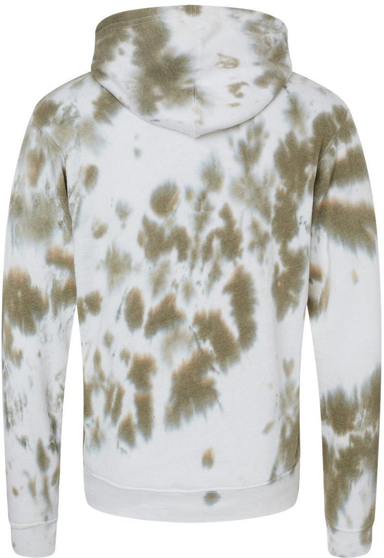no-logo J. America Tie-Dyed Fleece Hooded Sweatshirt-J. America-Thread Logic