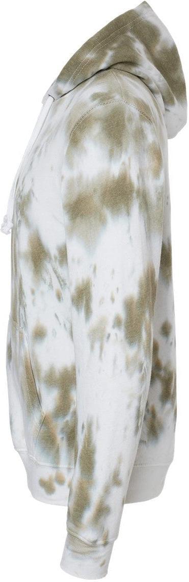 no-logo J. America Tie-Dyed Fleece Hooded Sweatshirt-J. America-Thread Logic