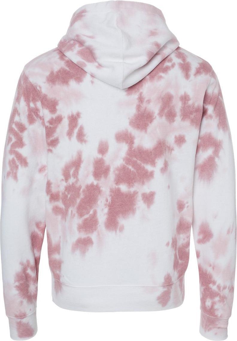 no-logo J. America Tie-Dyed Fleece Hooded Sweatshirt-J. America-Thread Logic