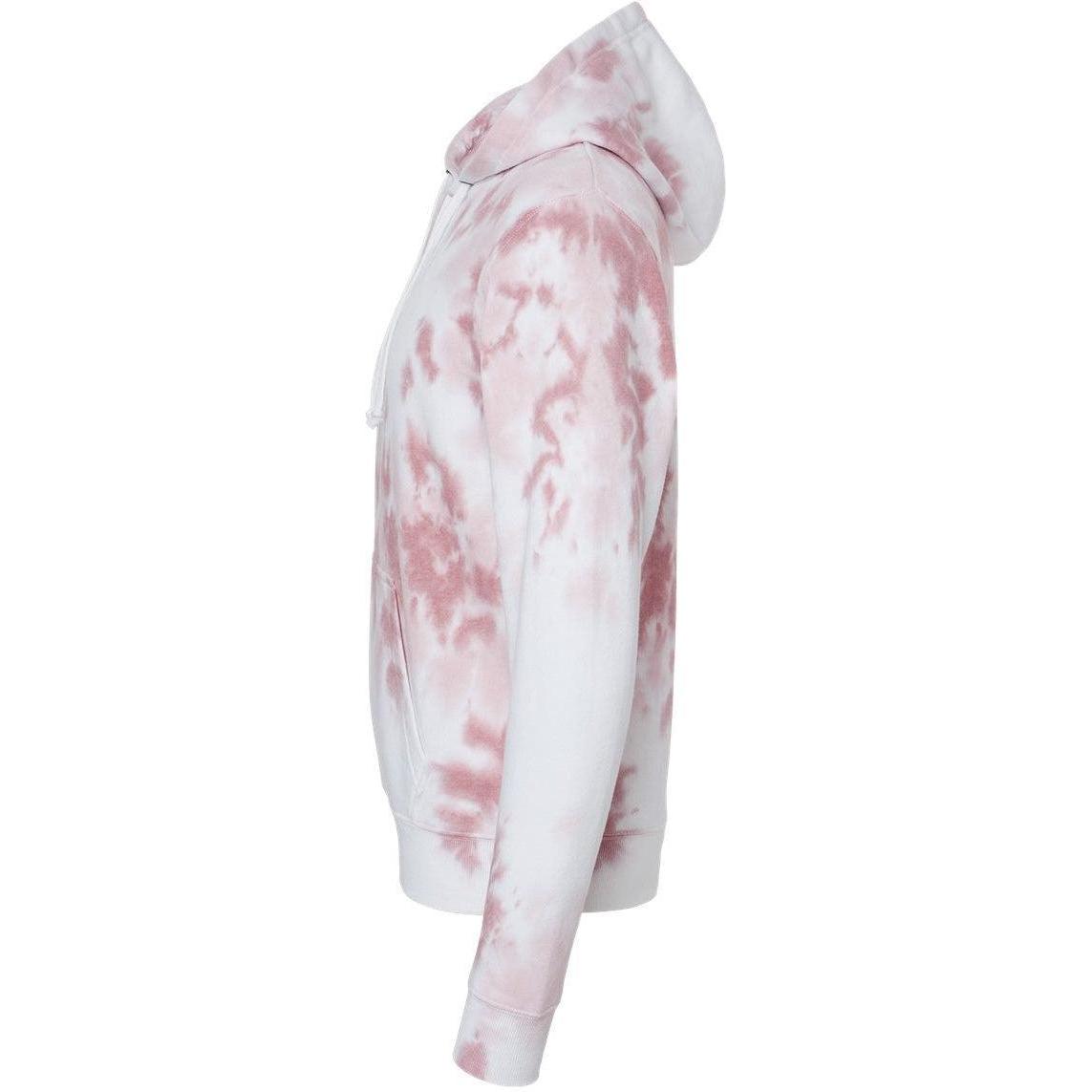 no-logo J. America Tie-Dyed Fleece Hooded Sweatshirt-J. America-Thread Logic