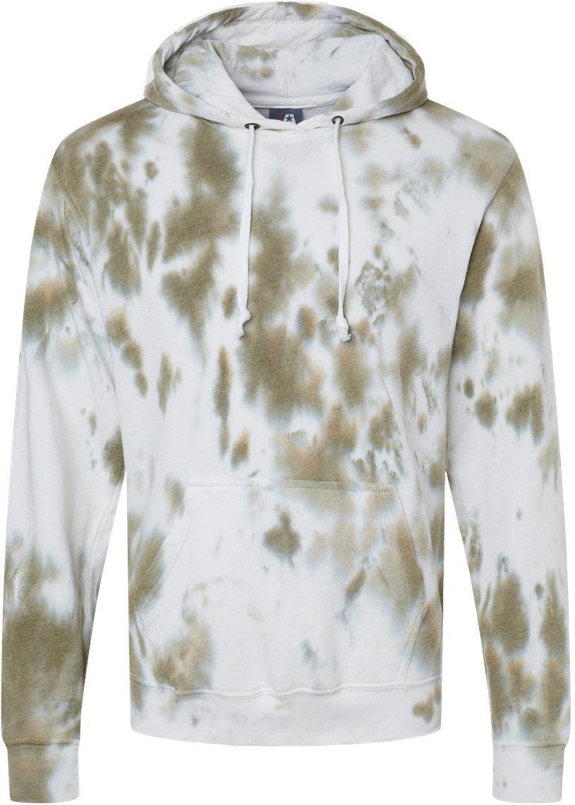 J America Tie-Dyed Fleece Hooded Sweatshirt