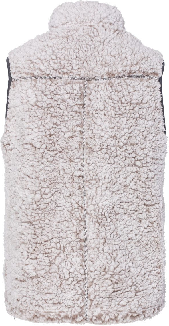 no-logo J. America Women’s Epic Sherpa Full-Zip Vest-Fleece-J. America-Thread Logic