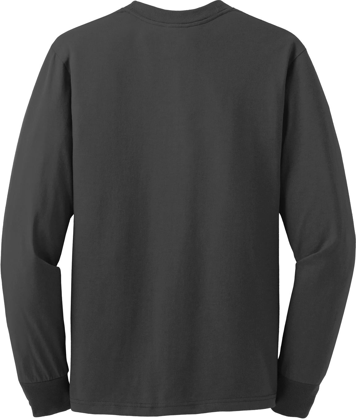 no-logo Jerzees Dri-Power 50/50 Cotton/Poly Long Sleeve T-Shirt-Regular-Jerzees-Thread Logic