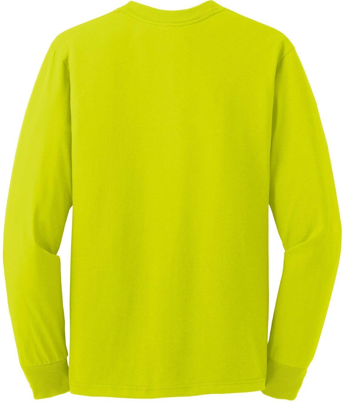 no-logo Jerzees Dri-Power 50/50 Cotton/Poly Long Sleeve T-Shirt-Regular-Jerzees-Thread Logic