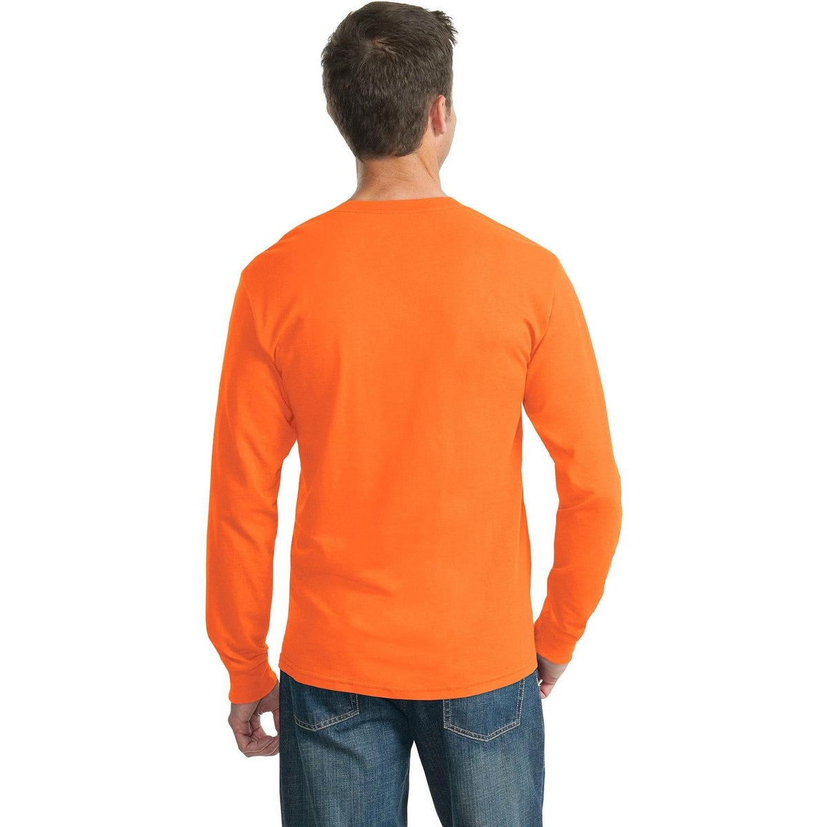 no-logo Jerzees Dri-Power 50/50 Cotton/Poly Long Sleeve T-Shirt-Regular-Jerzees-Thread Logic