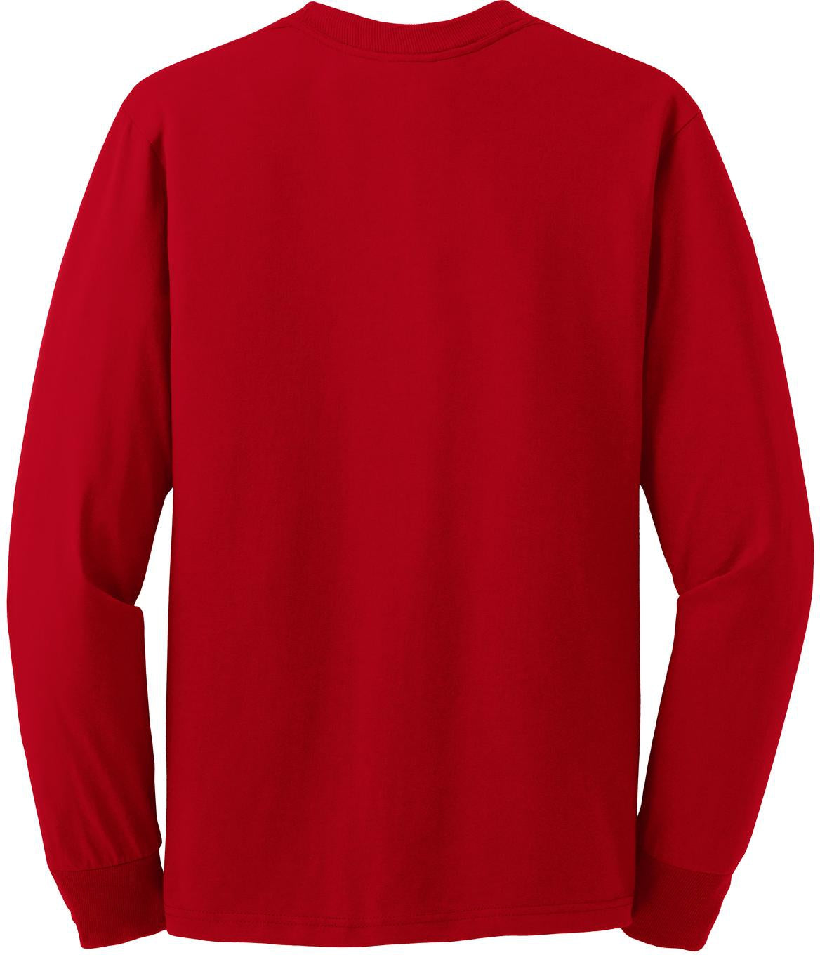 no-logo Jerzees Dri-Power 50/50 Cotton/Poly Long Sleeve T-Shirt-Regular-Jerzees-Thread Logic
