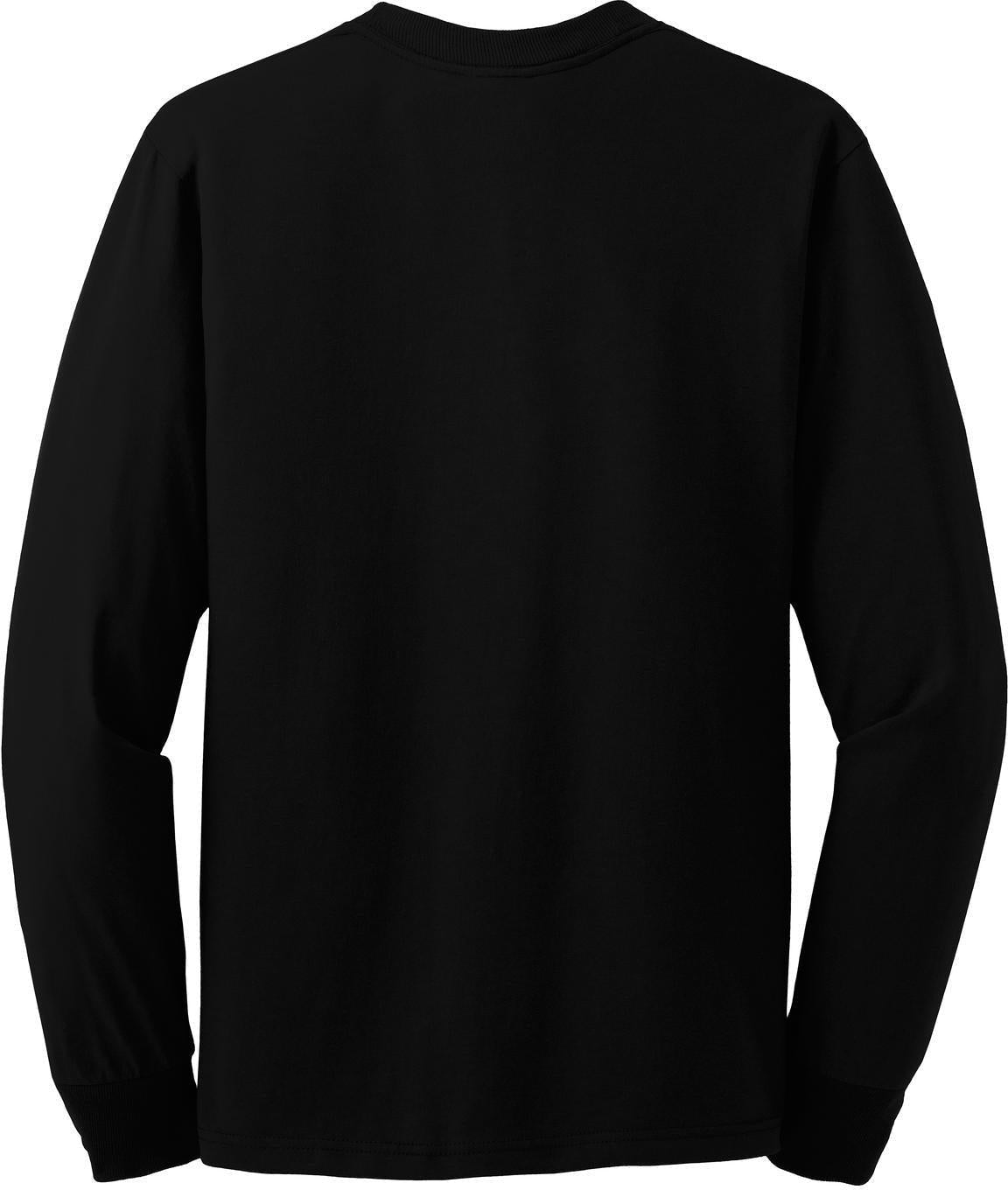 no-logo Jerzees Dri-Power 50/50 Cotton/Poly Long Sleeve T-Shirt-Regular-Jerzees-Thread Logic