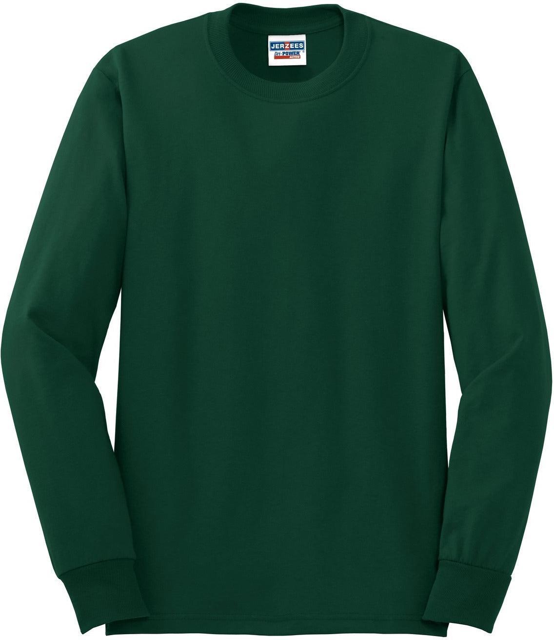 Jerzees Dri-Power 50/50 Cotton/Poly Long Sleeve T-Shirt