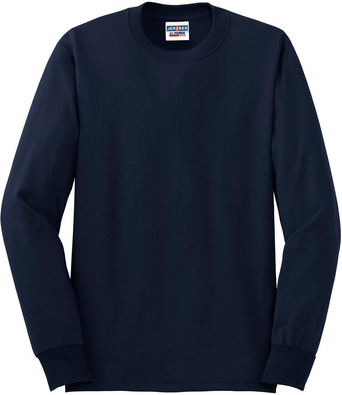 Jerzees Dri-Power 50/50 Cotton/Poly Long Sleeve T-Shirt